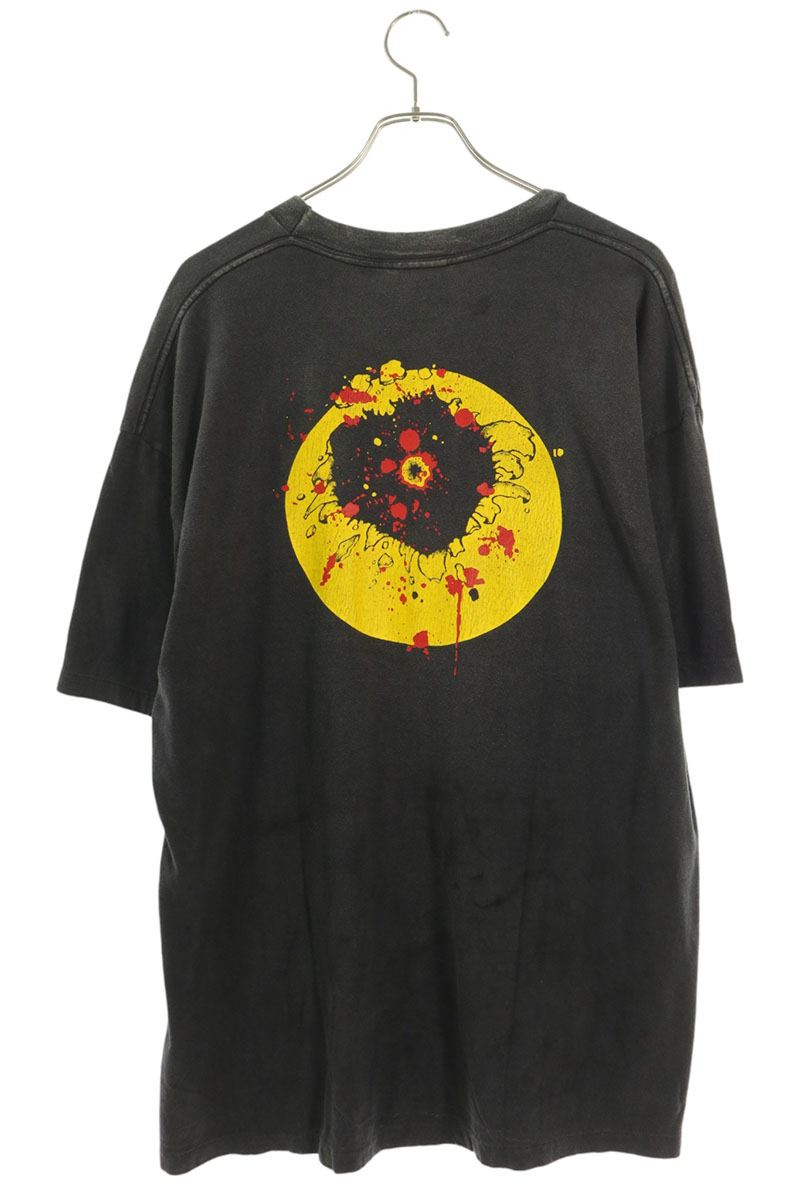 READYMADE Smile Vintage Processed T-Shirt Black Size XL