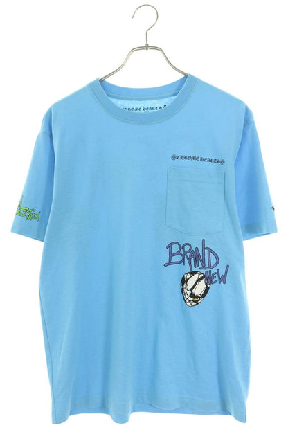 Chrome Hearts PPO Brain New T-Shirt Blue Size M