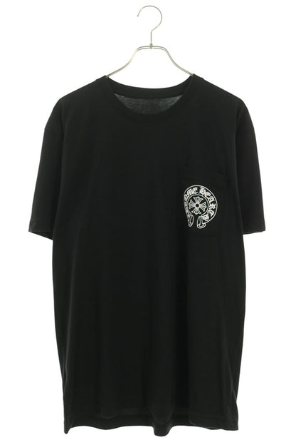 Chrome Hearts Las Vegas Horseshoe Print T-Shirt Black Size L