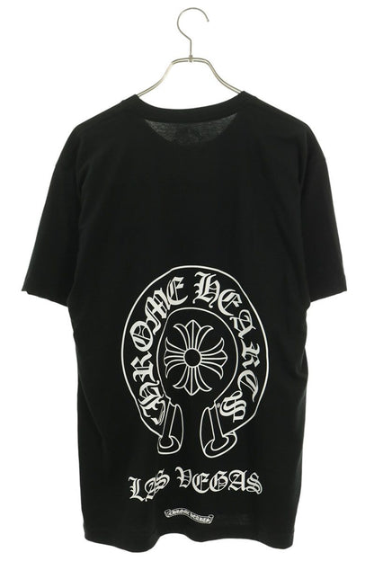 Chrome Hearts Las Vegas Horseshoe Print T-Shirt Black Size L