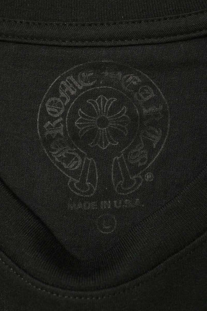 Chrome Hearts Las Vegas Horseshoe Print T-Shirt Black Size L