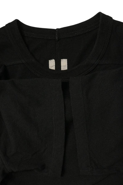 Rick Owens 19AW Legaspi Patch T-Shirt Black Cotton Size XS