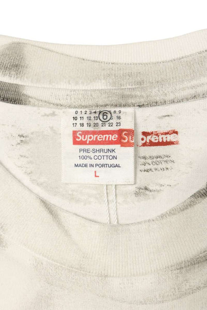 MM6 x Supreme Box Logo Transfer Print T-Shirt Multi Size L
