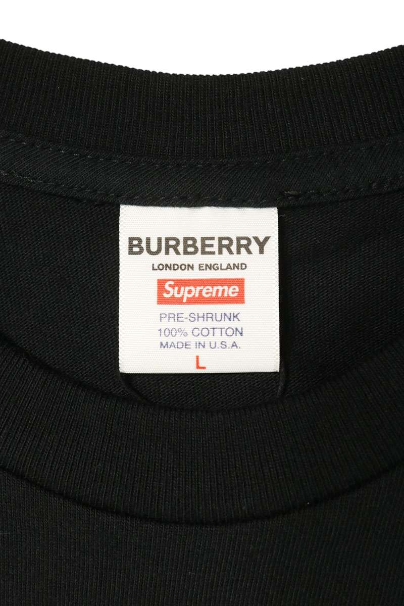 SUPREME x Burberry Box Logo T-Shirt Multi Size L