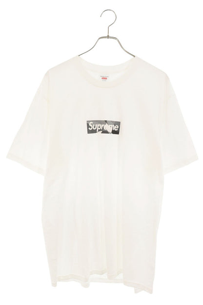 SUPREME x EMILIO PUCCI Pucci Box Logo Tee White/Black Size L