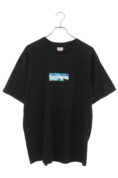 SUPREME Emilio Pucci Box Logo T-Shirt Black/Blue Size L