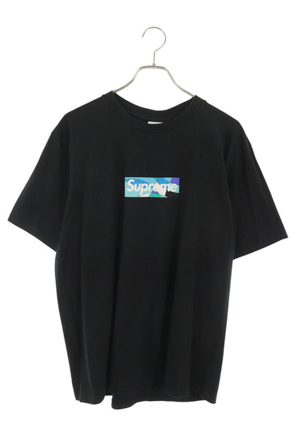 SUPREME Emilio Pucci Box Logo T-Shirt Black/Blue Size M