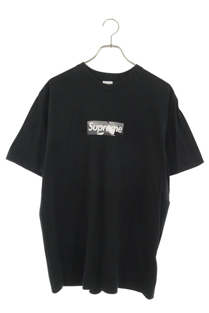 SUPREME Emilio Pucci Box Logo T-Shirt Black/Grey Size M