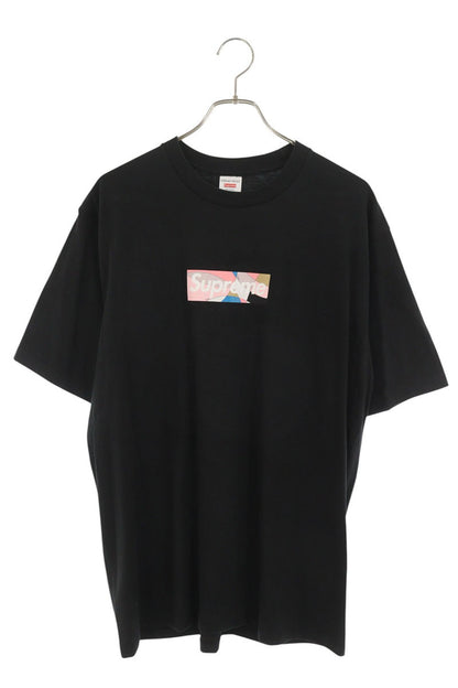 SUPREME Emilio Pucci Box Logo T-Shirt Black/Pink Size M
