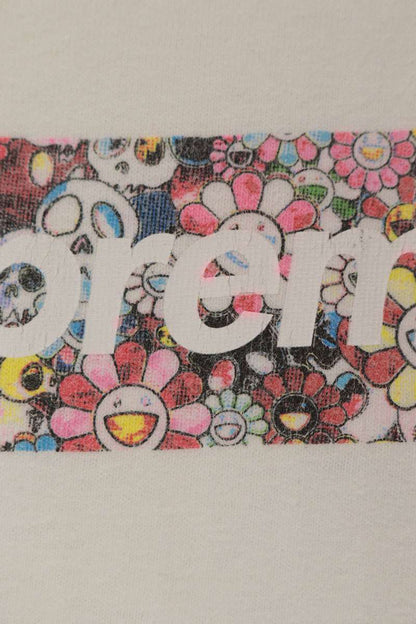 SUPREME Takashi Murakami COVID-19 T-Shirt White Size L
