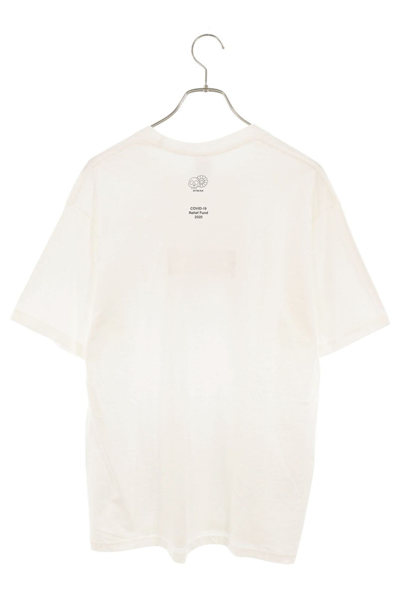 SUPREME Takashi Murakami COVID-19 T-Shirt White Size M