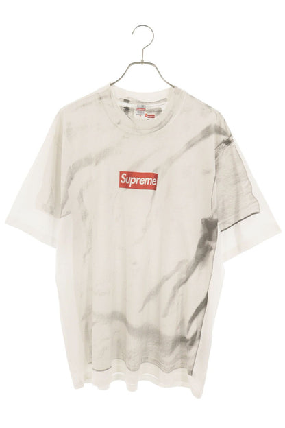 MM6 x Supreme Transfer Print Box Logo T-Shirt White Size M