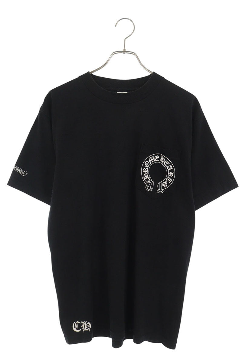 Chrome Hearts CH Plus Back Print T-Shirt Black Size M