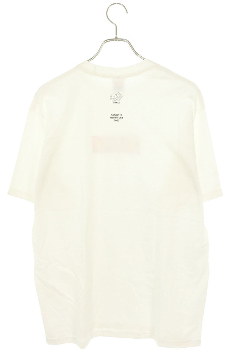 SUPREME COVID-19 Relief Box Logo T-Shirt White Size M