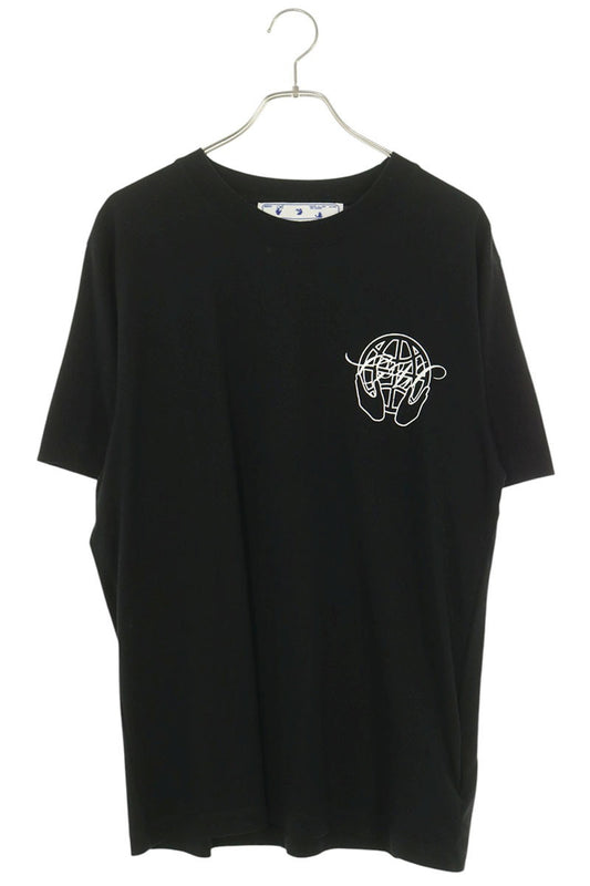 OFF-WHITE SS23 Logo Print T-Shirt Black Size L