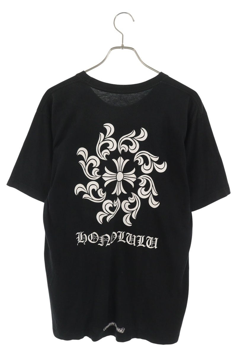 Chrome Hearts Honolulu Ltd CH+ Back T-Shirt Black Size L