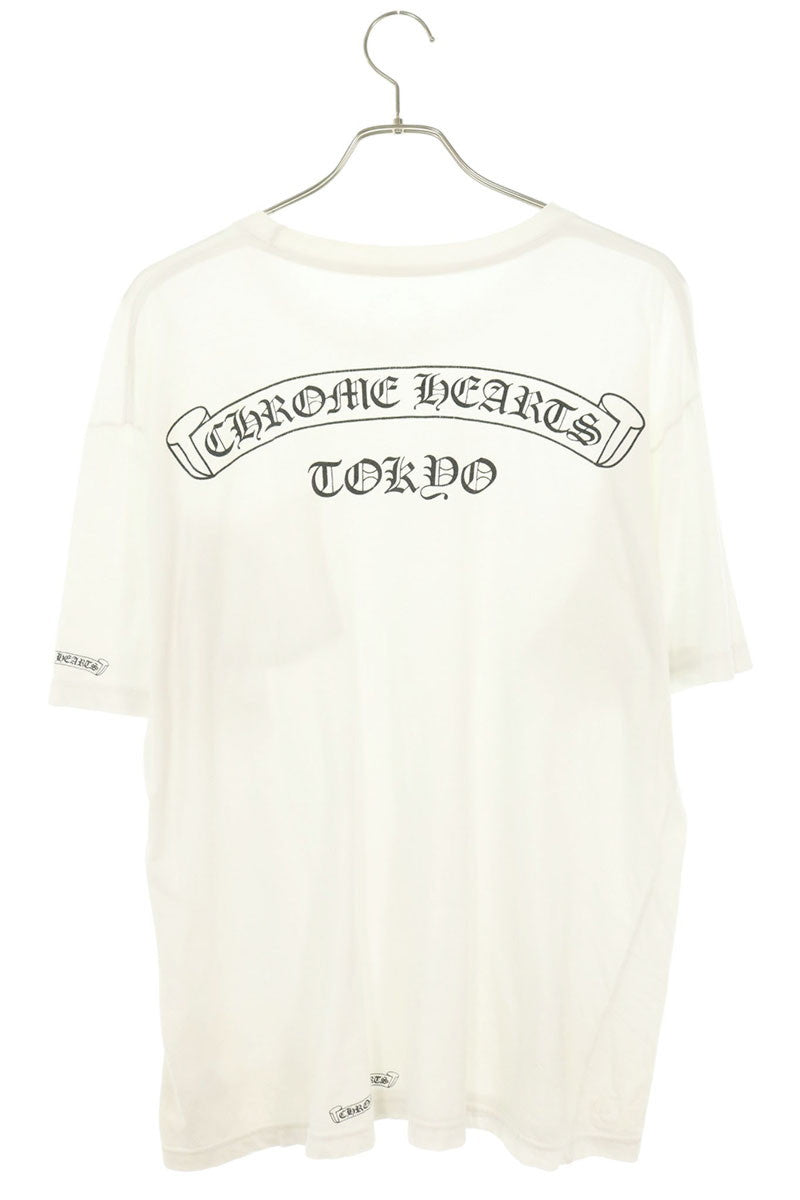 Chrome Hearts Tokyo Ltd. Scroll Label T-Shirt White Size XL