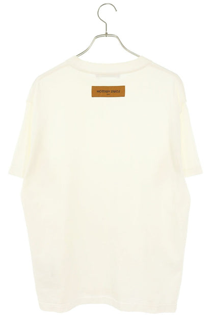 LOUISVUITTON 19SS Inside-Out Crewneck T-Shirt White Size S