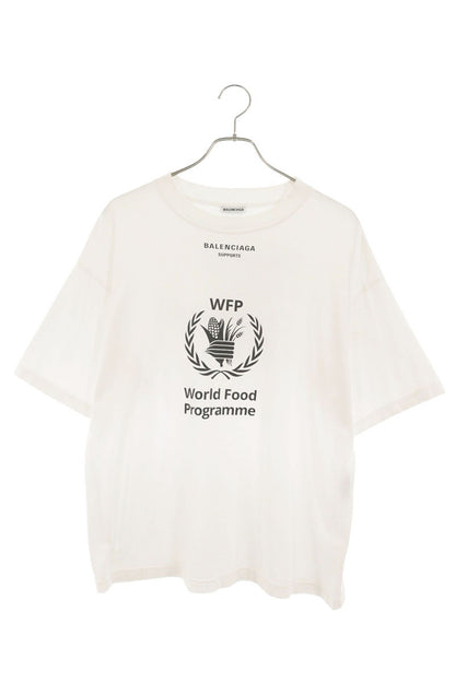 BALENCIAGA WFP Logo T-Shirt White Size M