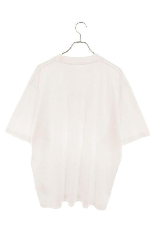 ALEXANDER WANG Rubber Logo T-Shirt White Size M