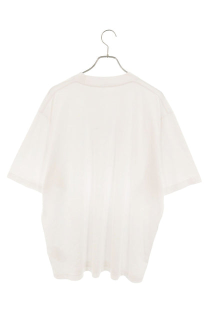 ALEXANDER WANG Rubber Logo T-Shirt White Size M