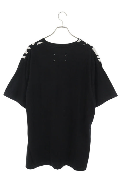 Maison Margiela 21SS Oversized Print T-Shirt Black Size L