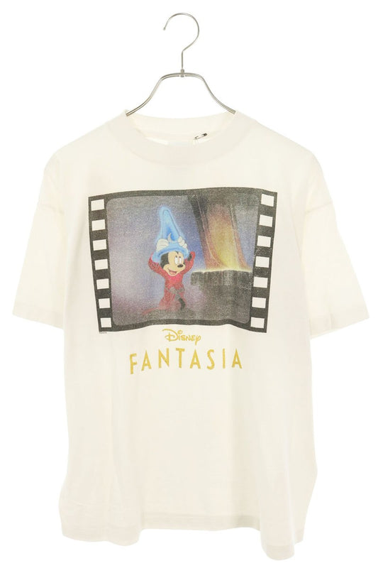 SAINT MICHAEL 26AW Character Print T-Shirt White Size S
