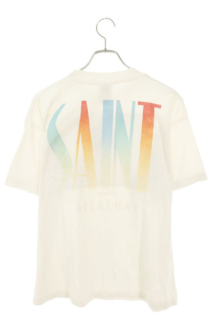 SAINT MICHAEL 26AW Character Print T-Shirt White Size S