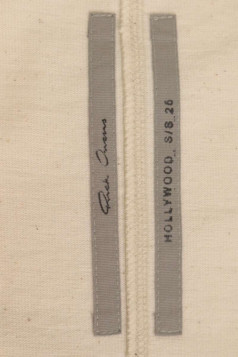 Rick Owens 25SS Oversized Tommy T-Shirt White Size UNI