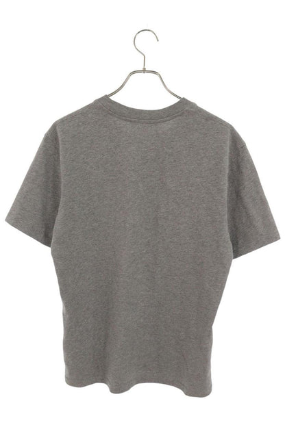 AMI Heart A Embossed Logo Crewneck T-Shirt Gray Size XS