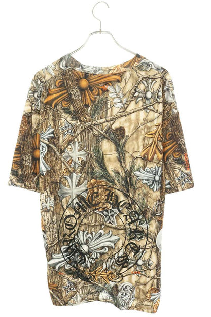 Chrome Hearts NOCTA Nike Drake AOP T-Shirt Brown Size L