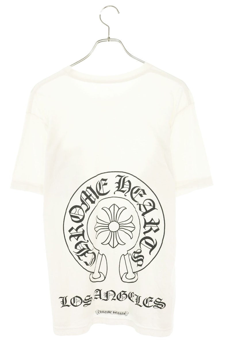 Chrome Hearts CH T-SHRT LTD LA T-Shirt White/Black Size L