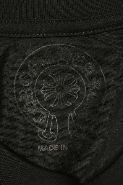 Chrome Hearts CH T-SHRT 3 Front T-Shirt Black/Pink Size XL
