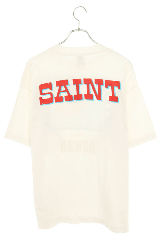 SAINT MICHAEL 26AW Character Print T-Shirt White Size L