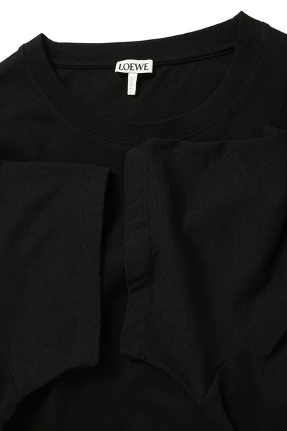 LOEWE Anagram Embroidered T-Shirt Black Size S