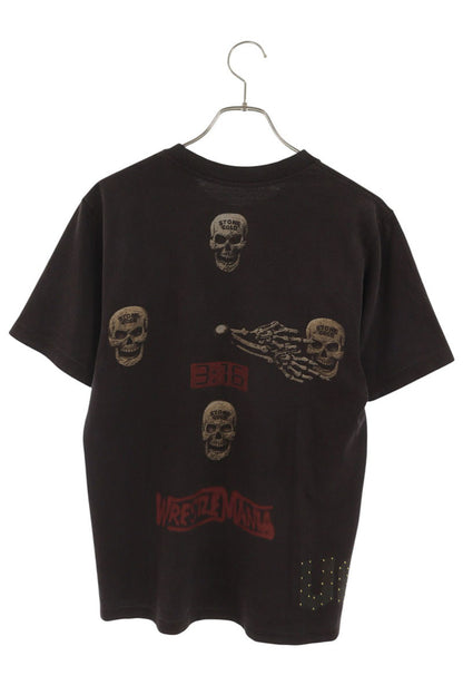 Travis Scott x WWE Stone Cold Steve T-Shirt Brown Size S