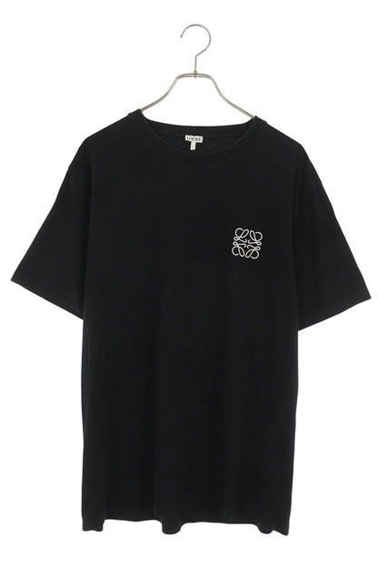 LOEWE Anagram Logo Embroidered T-Shirt Black Size XXL