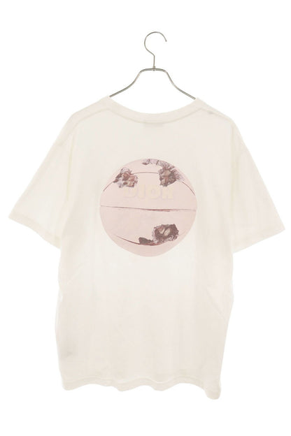DIOR CD Logo T-Shirt White Pink Size M