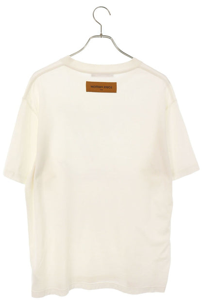 LOUISVUITTON 20AW LV Stitch Design T-Shirt White Size L