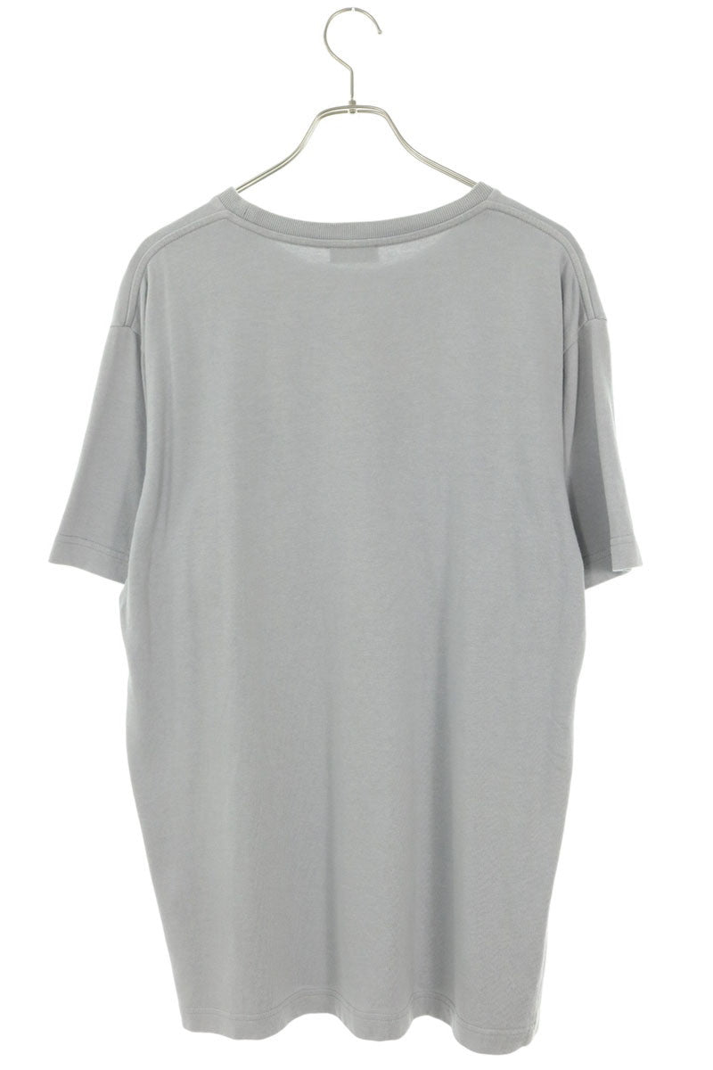 DIOR Blue Logo Print T-Shirt Size M
