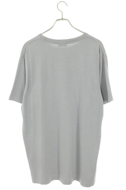DIOR Blue Logo Print T-Shirt Size M