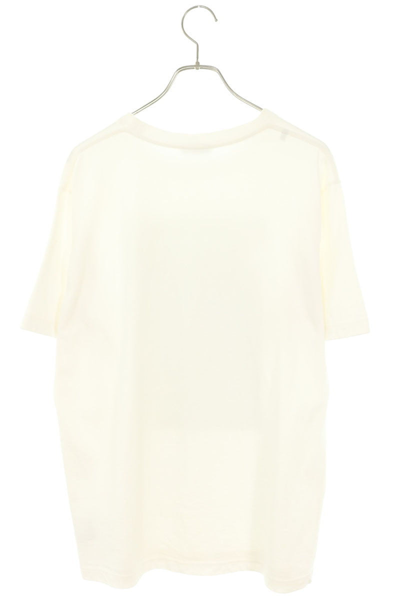 DIOR White Print T-Shirt Size L