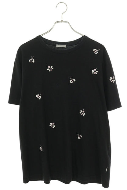 DIOR Black BEE Embroidery T-Shirt Size M