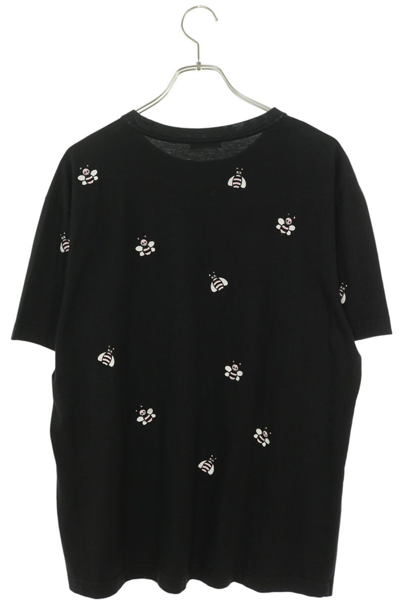 DIOR Black BEE Embroidery T-Shirt Size M