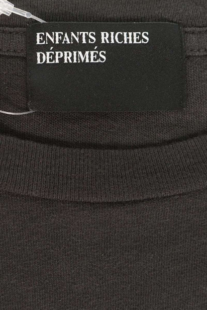ENFANTS RICHES DEPRIMES Graphic Print T-Shirt Black Size L