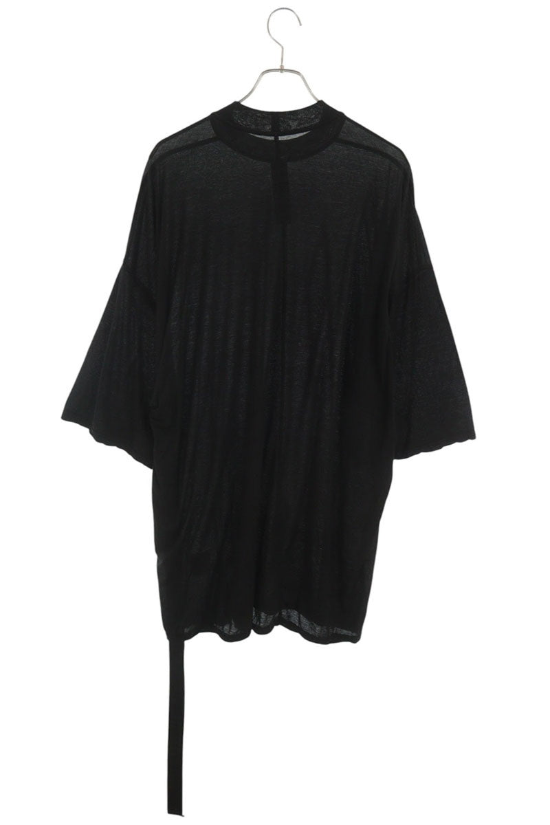 DRKSHDW Tommy Oversized T-Shirt Black Cotton Size ONE