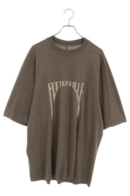 Rick Owens 24AW Jumbo T-Shirt Brown Cotton Size S