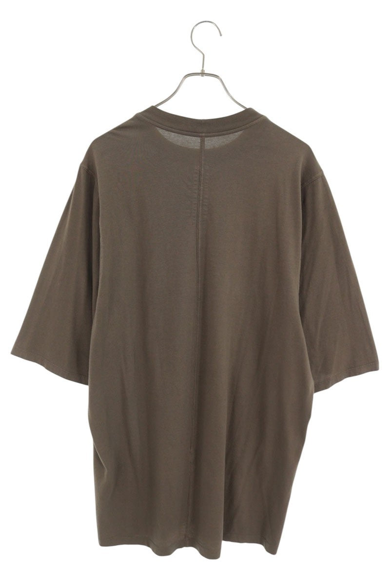 Rick Owens 24AW Jumbo T-Shirt Brown Cotton Size S