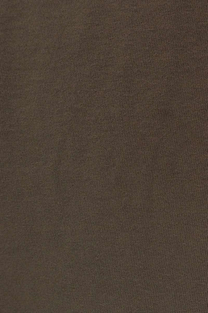 Rick Owens 24AW Jumbo T-Shirt Brown Cotton Size S