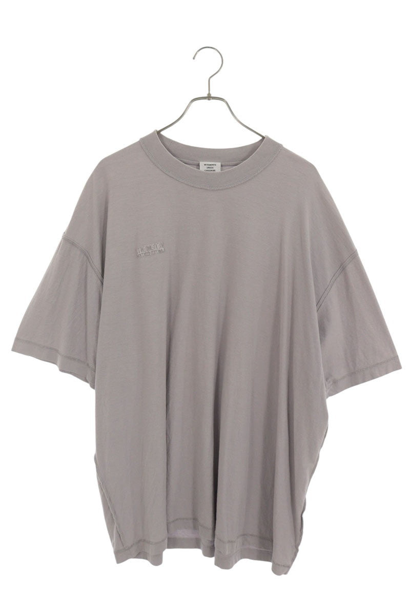 VETEMENTS Purple Inside Out T-Shirt Size XL
